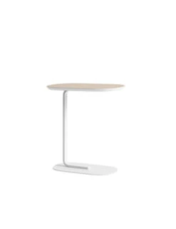 Muuto Relate Side Table | Oak Laminate/off-white