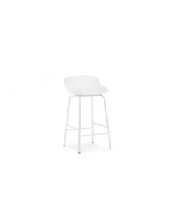 Normann Copenhagen Hyg Barstool 65cm - White/Steel