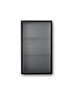 Ferm LIVING Haze Wall Cabinet | Reeded Glass Black