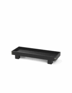 Ferm LIVING Bon Wooden Tray | XS Black