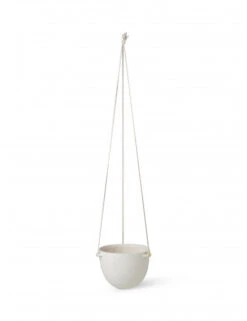 Ferm LIVING Hanging Pot Speckle | Large Off-white
