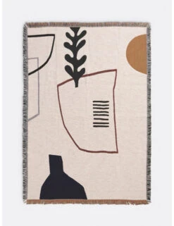Ferm LIVING Mirage Blanket - Off White