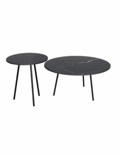 Coffee Tables George & Gaspar | Ceramic Nero Marquina