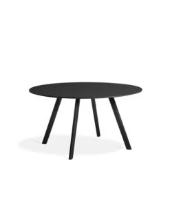 Hay CPH 25 Table Ø140 | Black Oak/black Oak Veneer