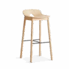 Woud Mono Bar Stool | Oak
