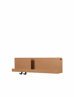 Muuto Medium Folded Shelf 63x16.5cm | Burnt Orange