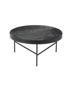 Ferm LIVING Marble Table - Black - Large