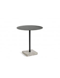 Hay Terrazzo Table | Round/anthracite