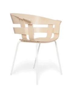 Design House Stockholm Wick Tube Stool - Ash/white