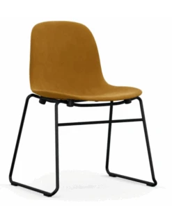 Normann Copenhagen Form Chair Stacking Full Uph. Steel - City Velvet Vo CA7832/060