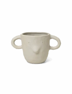 Ferm LIVING Mus Plant Pot | Sand Extra Large