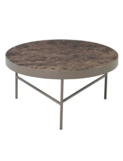 Ferm LIVING Marble Table - Brown - Large