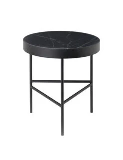 Ferm LIVING Marble Table - Black - Medium