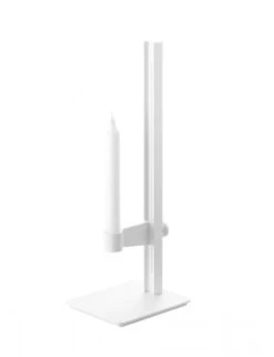 String Museum Candle Holder | White