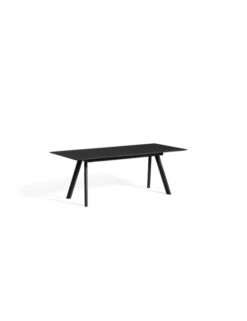 Hay Showroommodel CPH 30 Extendable Table 90 X 200cm Without Extendable Piece | Water-based Lacquered Oak/black Linoleum