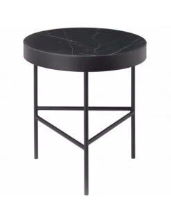 Ferm LIVING Marble Table Medium - Black Marquina